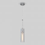 Подвесной светильник со стеклянным плафоном 50226/1 прозрачный Eurosvet