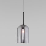 Подвесной светильник со стеклянным плафоном 50228/1 дымчатый Eurosvet