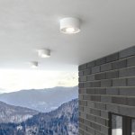 Уличный потолочный светильник Light LED 2135 IP65 35141/H белый Elektrostandard