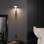 Настенный светодиодный светильник Orco LED 40112/LED черный Elektrostandard