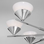 Потолочная люстра в стиле лофт 70138/8 хром Eurosvet