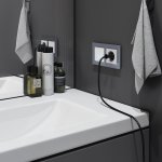 Сенсорный выключатель двухклавишный с подсветкой 1000 Вт (белый) Werkel W4520001