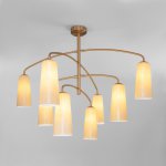 Люстра в стиле лофт 70137/8 латунь Eurosvet