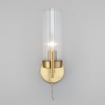 Бра со стеклянным плафоном 60133/1 латунь Eurosvet