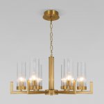 Подвесная люстра 60133/6 латунь Eurosvet