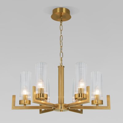 Подвесная люстра 60133/6 латунь Eurosvet Подвесная люстра 60133/6 латунь Eurosvet