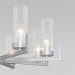 Подвесная люстра 60133/8 серебро Eurosvet