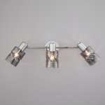 Настенный светильник с поворотными плафонами 20120/3 хром Eurosvet