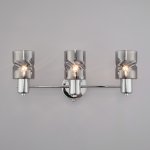Настенный светильник с поворотными плафонами 20120/3 хром Eurosvet