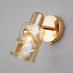 Настенный светильник с поворотным плафоном 20120/1 золото Eurosvet