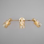 Настенный светильник со стеклянными плафонами 20120/3 золото Eurosvet