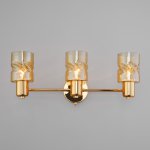 Настенный светильник со стеклянными плафонами 20120/3 золото Eurosvet