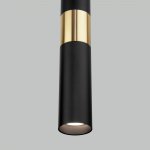 Подвесной светильник 50097/1 черный/золото Eurosvet