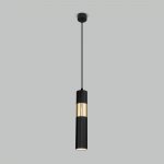 Подвесной светильник 50097/1 черный/золото Eurosvet