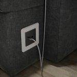 Рамка на 1 пост Elite (дымчатый, стекло) Werkel W0012417