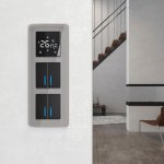 Рамка на 3 поста Elite (дымчатый, стекло) Werkel W0032417