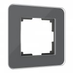 Рамка на 1 пост Elite (графит, стекло) Werkel W0012440