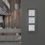 Рамка на 3 поста Elite (графит, стекло) Werkel W0032440
