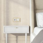 Рамка на 2 поста Elite (айвори, стекло) Werkel W0022443
