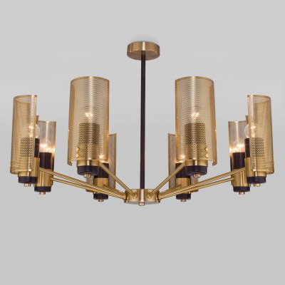 Люстра в стиле лофт 70139/8 латунь Eurosvet Люстра в стиле лофт 70139/8 латунь Eurosvet