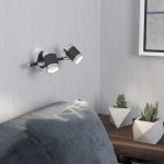 Настенный светильник 20058/2 черный Eurosvet