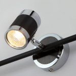 Настенный светильник 20058/3 черный Eurosvet