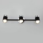 Настенный светильник 20058/3 черный Eurosvet