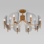 Классическая потолочная люстра 60135/8 латунь Eurosvet