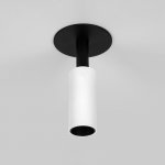Diffe светильник встраиваемый белый/черный 8W 4200K (25039/LED) 25039/LED Elektrostandard