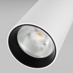 Diffe светильник встраиваемый белый/черный 15W 4200K (25066/LED) 25066/LED Elektrostandard