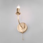 Классический настенный светильник 60139/1 золото Eurosvet