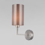 Настенный светильник с абажуром 60134/1 никель Eurosvet Soffio