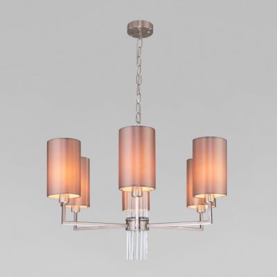 Подвесной светильник 60134/6 никель Eurosvet Soffio