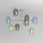 Потолочный светильник 70141/8 хром Eurosvet Gardie