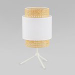 Настольная лампа с абажуром 6565 Boho White TK Lighting