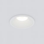 Встраиваемый светодиодный светильник белый 25028/LED Elektrostandard