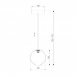 Подвесной светильник 50232/1 LED Eurosvet Wonder