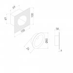 Подсветка для лестниц MRL LED 1118 Чёрный Elektrostandard
