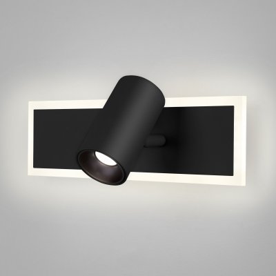 

Настенный светодиодный светильник с USB и Type-C 20127/1 LED черный Eurosvet Binar