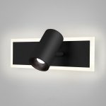 Настенный светодиодный светильник с USB и Type-C 20127/1 LED черный Eurosvet Binar
