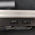 Настенный светодиодный светильник с USB и Type-C 20127/1 LED черный Eurosvet Binar