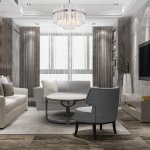Потолочная люстра умный дом 367/9 Smart никель Bogates Hollis