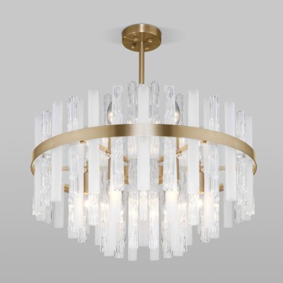 Потолочная люстра умный дом 368/9 Smart латунь Bogates Hollis