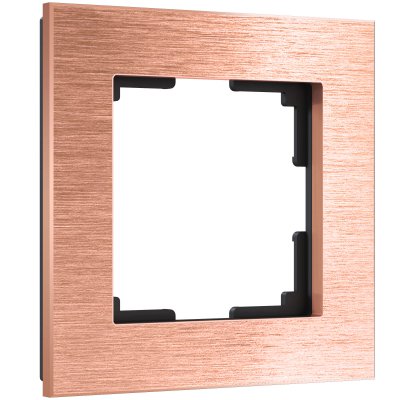 Рамка на 1 пост Aluminium (бронза) Werkel W0011712