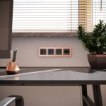 Рамка на 4 поста Aluminium (бронза) Werkel W0041712