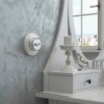 Выключатель на 4 положения двухклавишный Vintage (серебро матовый/хром) Werkel W5822054