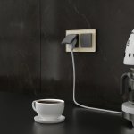 Рамка на 2 поста Favorit (молочный, стекло) Werkel W0021141