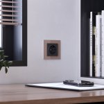 Рамка на 1 пост Favorit (латте, стекло) Werkel W0011142