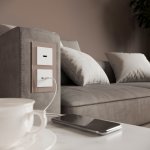 Рамка на 2 поста Favorit (латте, стекло) Werkel W0021142