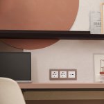 Рамка на 3 поста Favorit (латте, стекло) Werkel W0031142